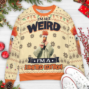 I'm Noy Weird The Muppets Ugly Christmas Sweatshirt