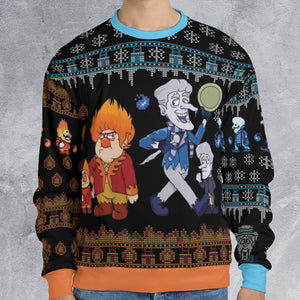 Miser Brothers A Miser Brothers' Christmas Ugly Christmas Sweatshirt