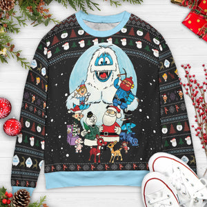 Rudolph Family Portrait Ugly Christmas Sweatshirt