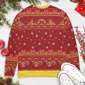Russell For The Holidays Ugly Christmas Sweatshirt