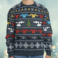 Vulcan Greetings Star Trek Ugly Christmas Sweatshirt