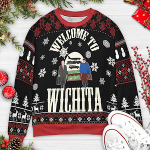Welcome To Wichita Ugly Christmas Sweatshirt