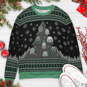 40K Christmas Tree Ugly Christmas Sweatshirt