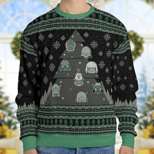 40K Christmas Tree Ugly Christmas Sweatshirt