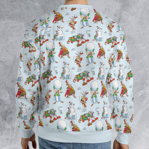 Winter Warriors Asterix All-over Print Sweatshirt