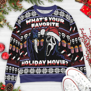 Holiday Scream Ugly Christmas Sweatshirt
