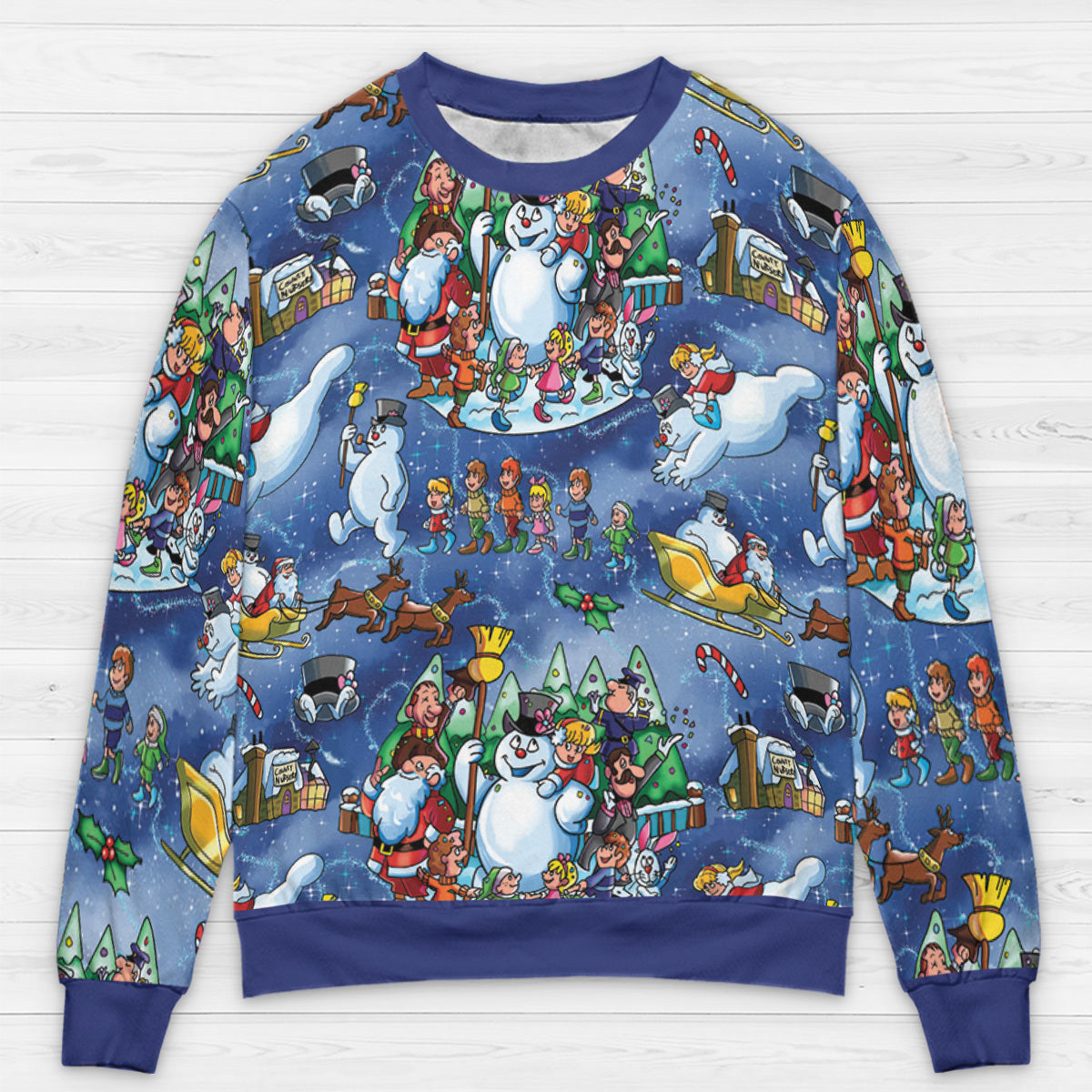 Winter Buddies Frosty the Snowman All-over Print Sweatshirt