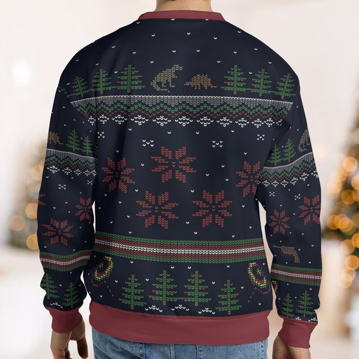 Shiny Xmas Firefly Ugly Christmas Sweatshirt