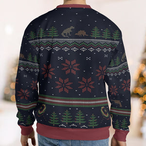 Shiny Xmas Firefly Ugly Christmas Sweatshirt