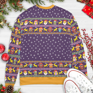 Watch Out For the Icy The Muppets Ugly Christmas Sweatshirt