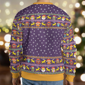 Watch Out For the Icy The Muppets Ugly Christmas Sweatshirt