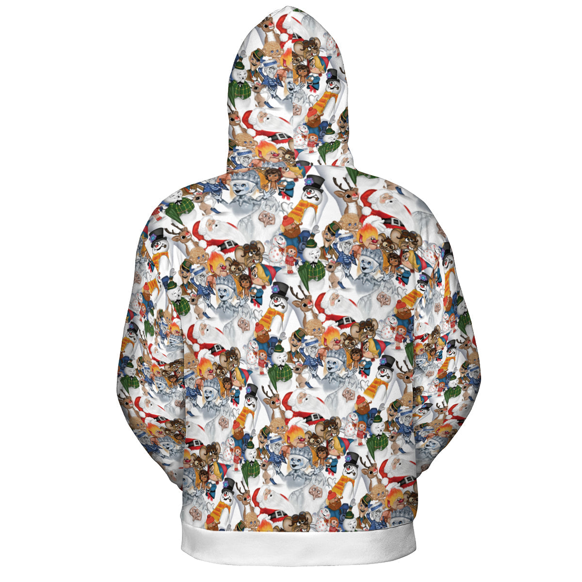 Winterfest Rankin' Bass StopMotion Characters  All-over Print Hoodie