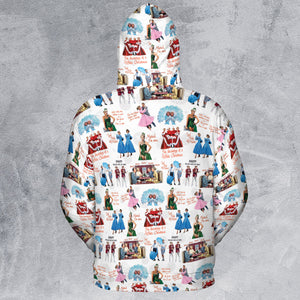 White Christmas All-over Print Hoodie