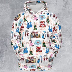 White Christmas All-over Print Hoodie