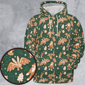 The Wild Creature Cryptids Gingerbread All-over Print Hoodie