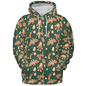 The Wild Creature Cryptids Gingerbread All-over Print Hoodie