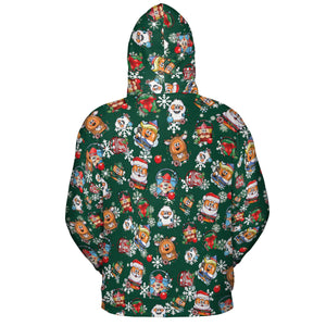 Xmas Classic Rudolph Nugget All-over Print Hoodie