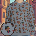 The Great Mouse Detective All-over Print Sweatshirt
