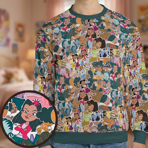 The Proud Family All-over Print Sweatshirt