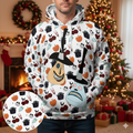 Retro Cool The Nightmare Before Christmas All-over Print Hoodie