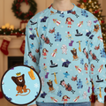 Wishlist Of Misfit Toys All-over Print Sweatshirt