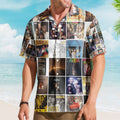 ABBA Album Collage Hawaiian Shirt – Retro Music Fan Shirt
