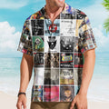 Deep Purple Hawaiian Shirt – Vintage Album Collage Classic Rock Style