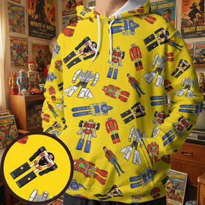 Challenge of the GoBots All-over Print Hoodie