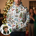 Wet Bandits Home Alone All-over Print Hoodie