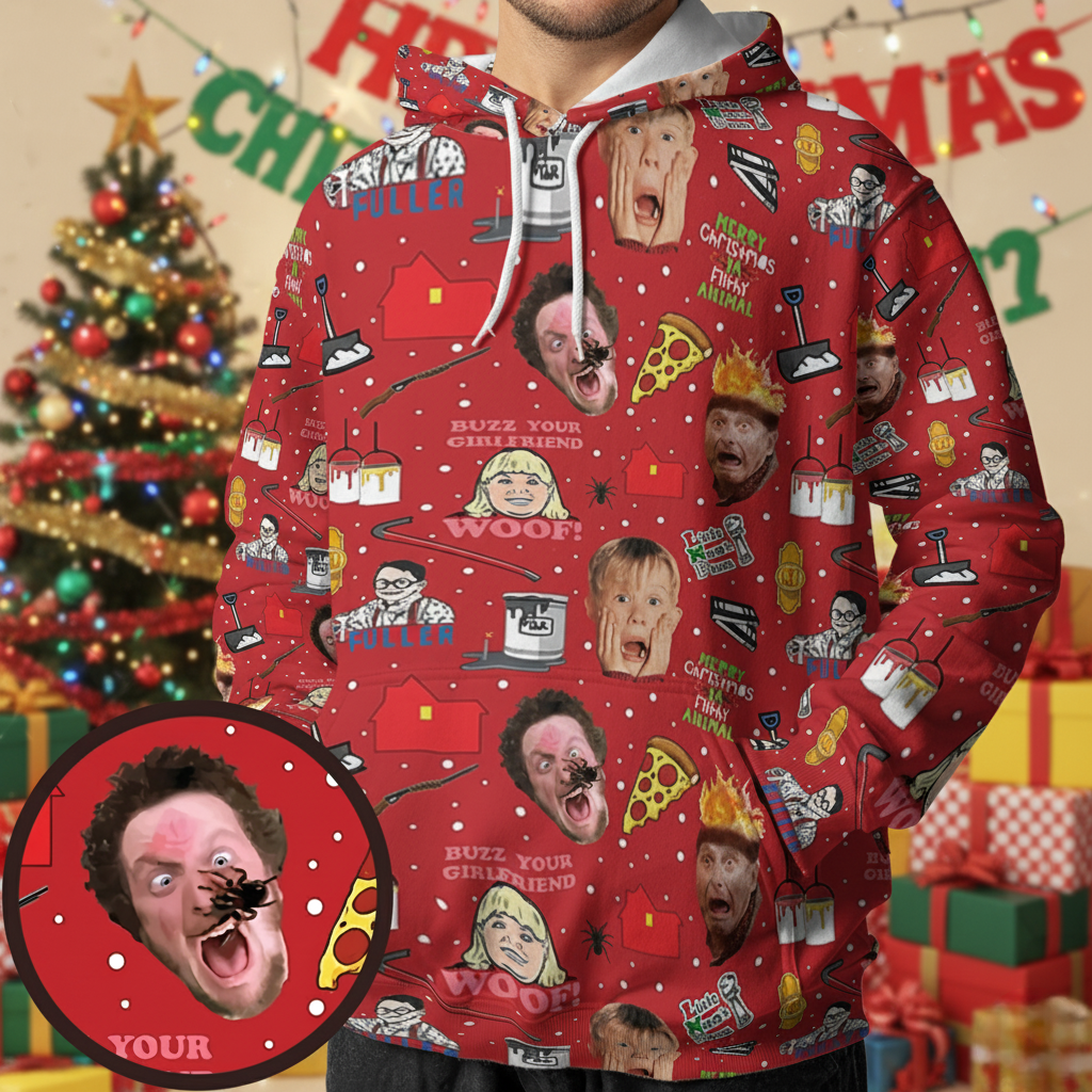 Keep The Change Home Alone All-over Print Hoodie