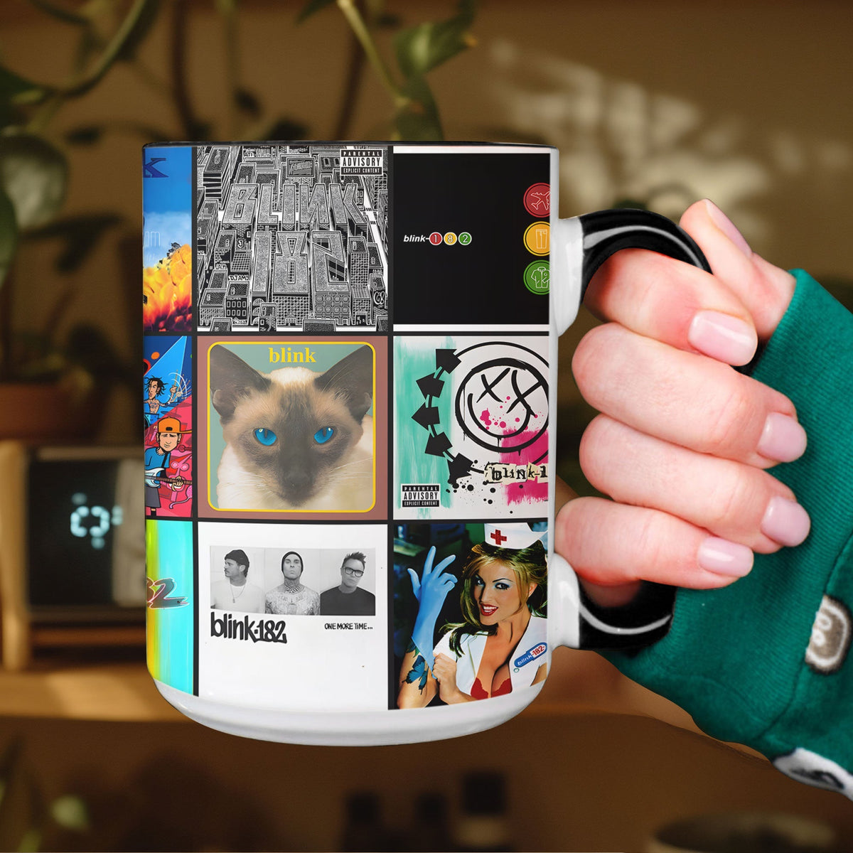 Blink-182 Accent Mug Pop Punk Nostalgia Cup