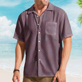 Phish Red Circle Unisex Hawaiian Shirt – Retro Geometric Hawaiian Button-Up Shirt