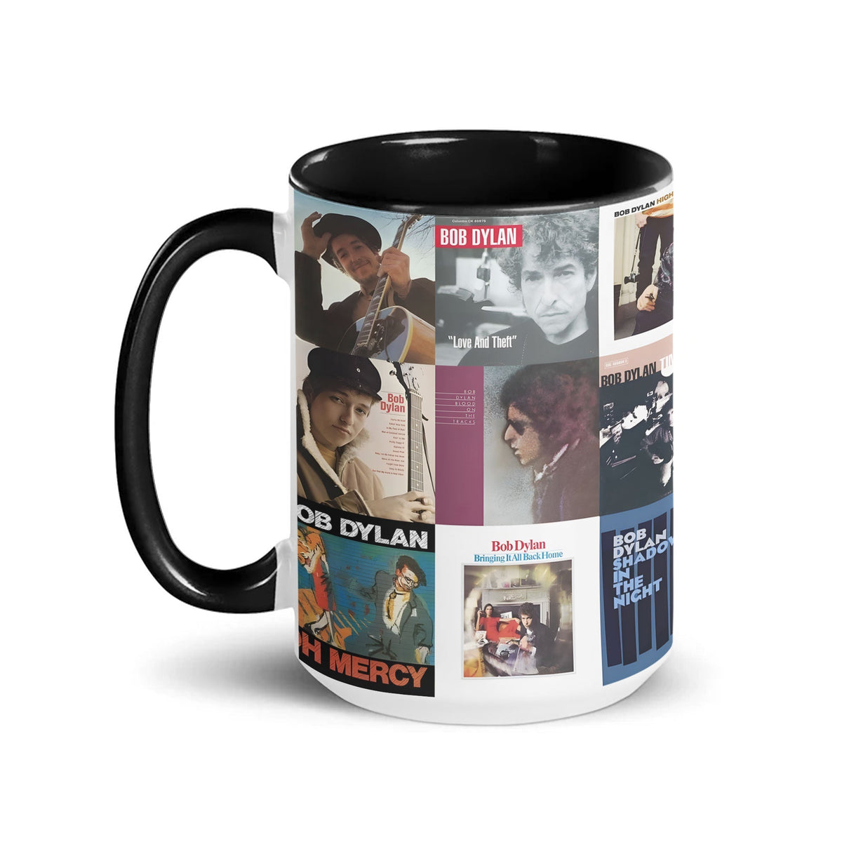 Bob Dylan Accent Mug Timeless Words & Melodies