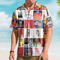 Mac Miller Album Collage Hawaiian Shirt – Hip-Hop Music Fan Shirt