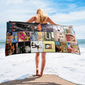 Dolly Parton Beach Towel Album Cover Collage Country Music Towel
