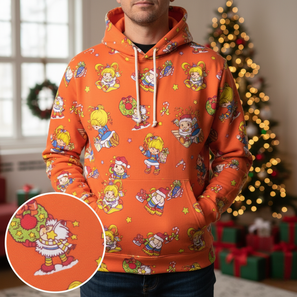 Rainbow Brite Christmas All-over Print Hoodie